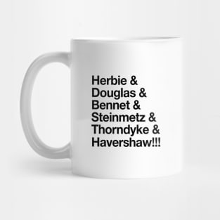 Herbie - Original “&” List (Black on White) Mug